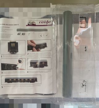 Coche cama T2 Renfe Electrotren escala H0