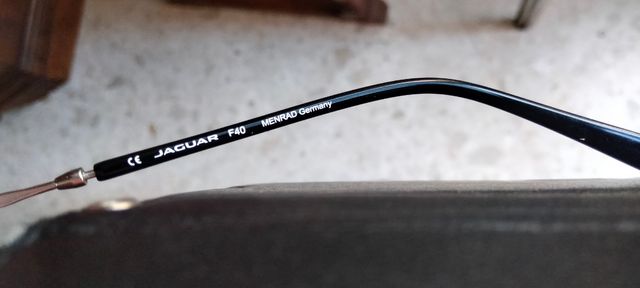 Occhiali da sole Jaguar - neri e argento   ostia