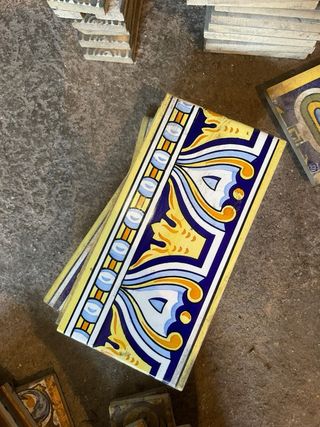 Cenefas cerámicas vintage