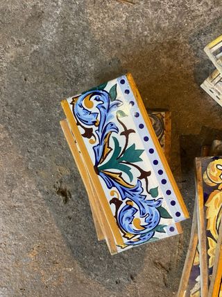 Cenefas cerámicas vintage