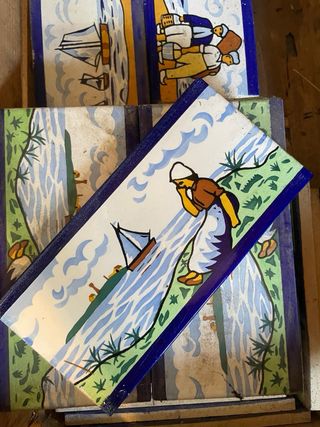 Cenefas cerámicas vintage