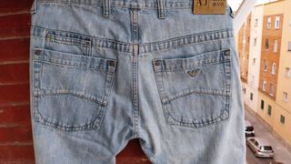 Vaqueros Armani Jeans Hombre - Azul