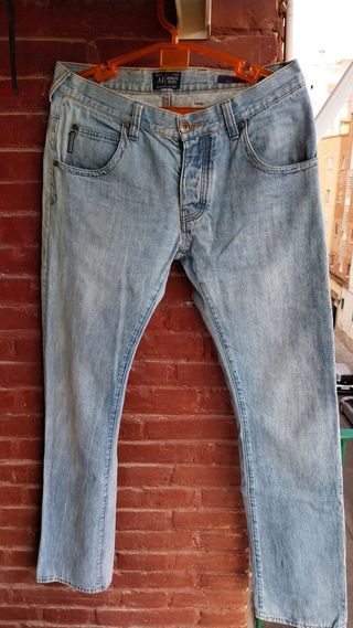 Vaqueros Armani Jeans Hombre - Azul