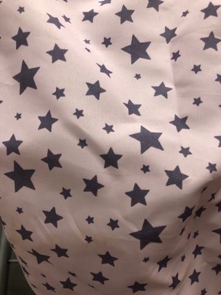 Carrito Muñecas - Azul con Estrellas