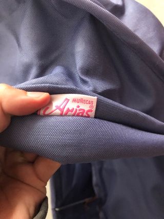 Carrito Muñecas - Azul con Estrellas