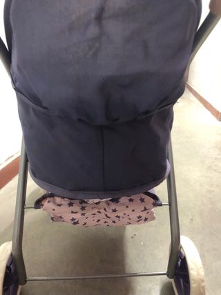 Carrito Muñecas - Azul con Estrellas