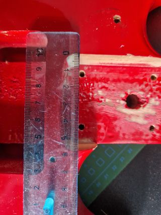 Body Chitarra Stratocaster Rosso