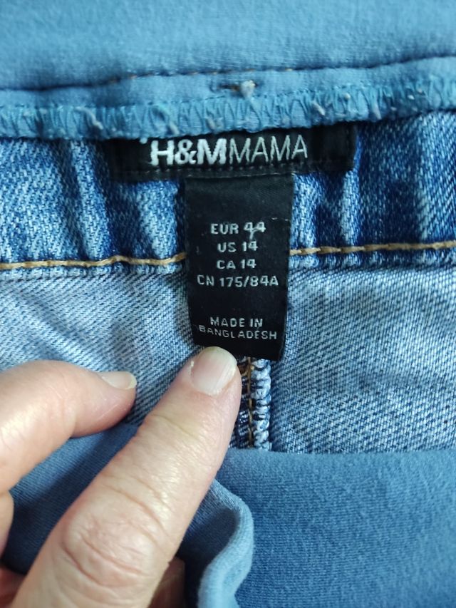 Jeans premamá HM - Azul