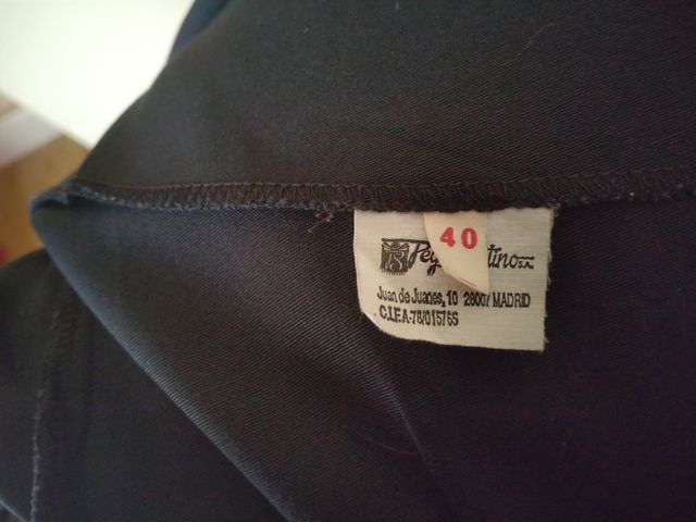 Vestido negro elegante