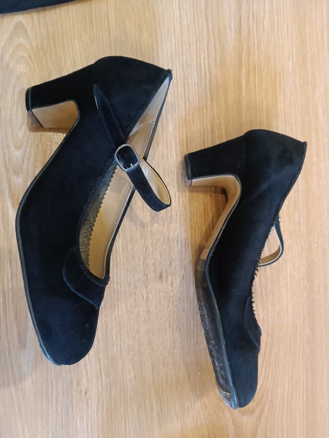 Zapatos Flamenco Negro Talla 35