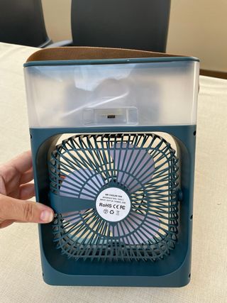 Ventilador-humidificador portátil NO HAGO ENVIOS