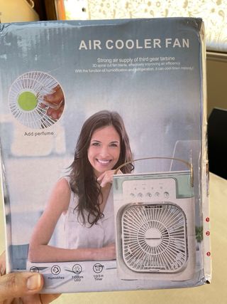 Ventilador-humidificador portátil NO HAGO ENVIOS