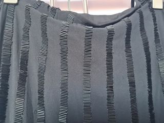 Vestido Mango negro lentejuelas talla XS