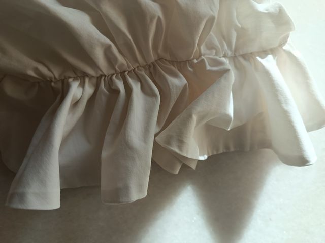 Blusa blanca mujer talla S - top elegante