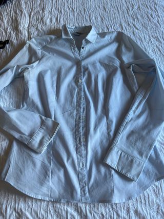 Camisa H&M azul - Talla 6