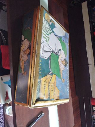 Caja lata Codorniu vintage