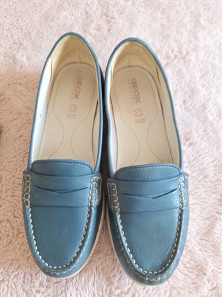 Mocassins Geox azuis - Tam. 36