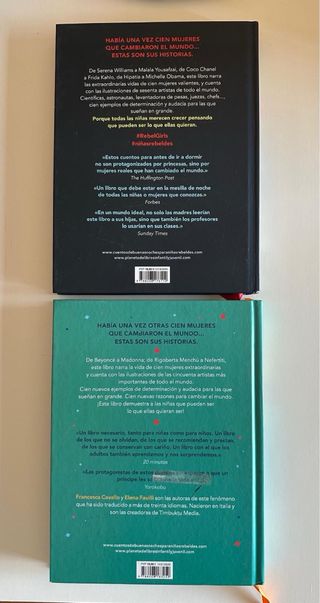 Cuentos de buenas noches para niñas rebeldes 1 y 2