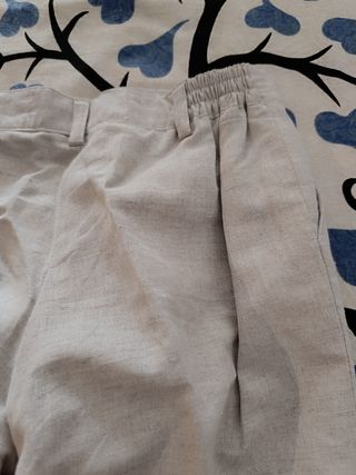 Traje comunión niño Mar-Fe de lino – ¡Impecable!