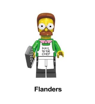 Minifigures Lego Compatibili - Flanders Simpsons