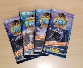 4 Sobres Fantasy Riders sin abrir