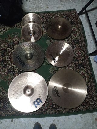 Platillos varios batería