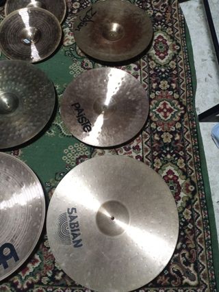 Platillos varios batería