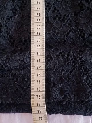 Abito donna nero H&M pizzo tg.S