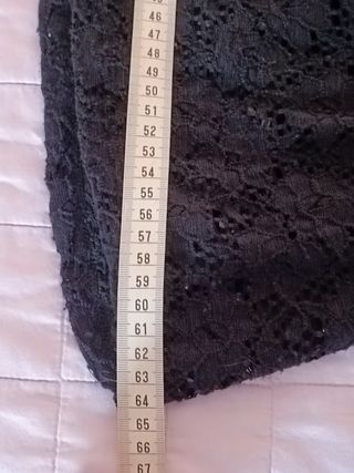 Abito donna nero H&M pizzo tg.S