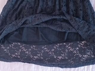 Abito donna nero H&M pizzo tg.S