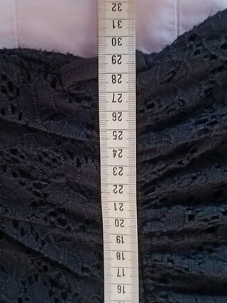 Abito donna nero H&M pizzo tg.S