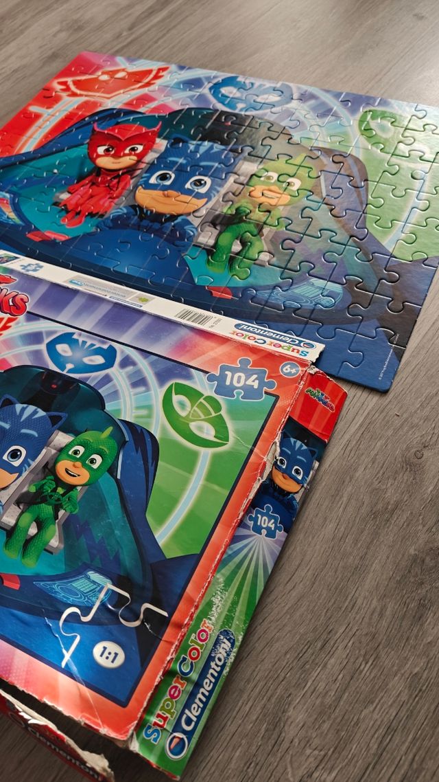 Puzzle PJ Masks 104 piezas