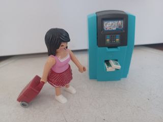 Playmobil: Cajero + Muñeca