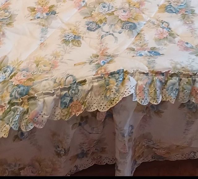 Edredón 90cm floral