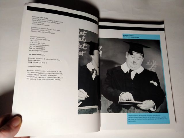 BASES DEL CINE 2: GUIÓN. PARRAMON ARTS & DESIGN.