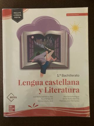 Lengua castellana y Literatura 1.º Bachillerato...