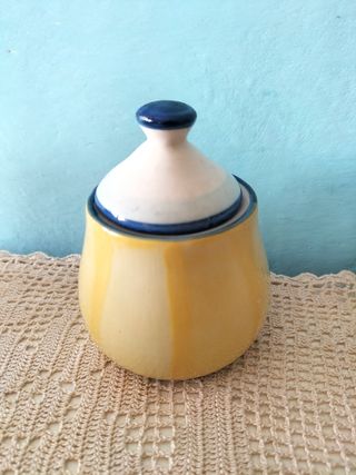 Zuccheriera frutta dipinta a mano