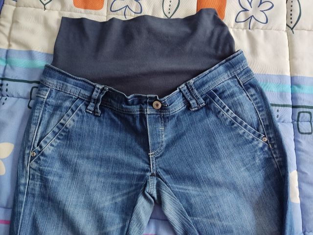 Pantalones vaqueros premamá