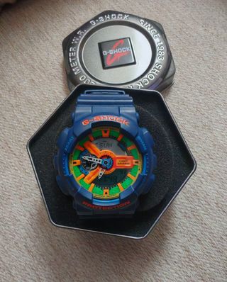 Casio G-Shock Azul Naranja