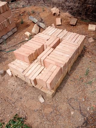 Ladrillos hechos a mano 14x30x5