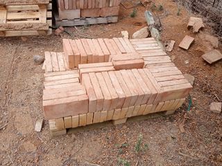 Ladrillos hechos a mano 14x30x5