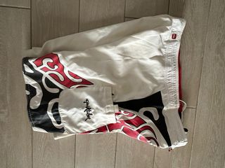 Bañador Quicksilver Talla 34 - Rojo y Blanco