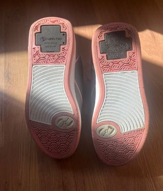Heelys grises y rosas - Patines