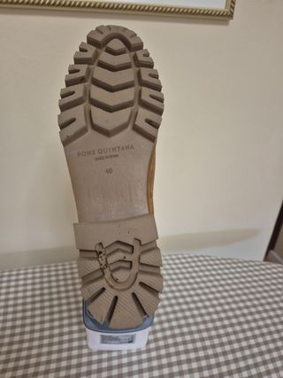 Botines ante marrón mujer