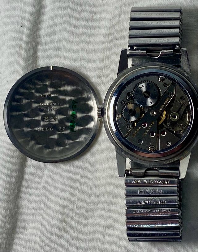 Reloj Dogma Prima acero inoxidable,CAJA LONGINES.