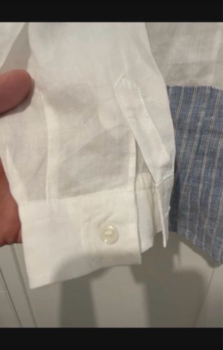 Camicia bimbo Baby A: Cotone e lino