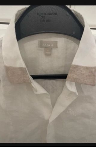 Camicia bimbo Baby A: Cotone e lino