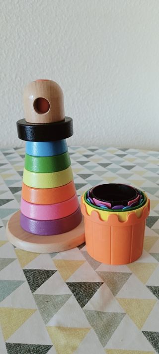 Juguetes apilables infantiles