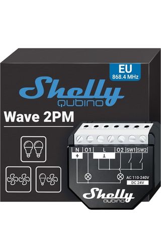 Shelly Wave 2PM: Interruptor Smart