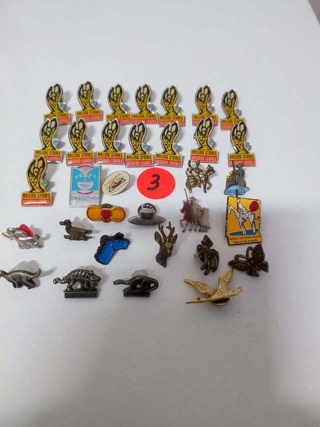 180 Pins Variados - Colección